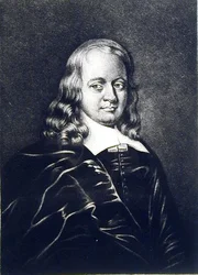 John Thurloe (1616-68) Illustration aus Portraits of Characters Illustrious in British History, graviert von Robert Dunkarton (Mezzotinto)